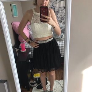 2 Piece Homecoming Dress